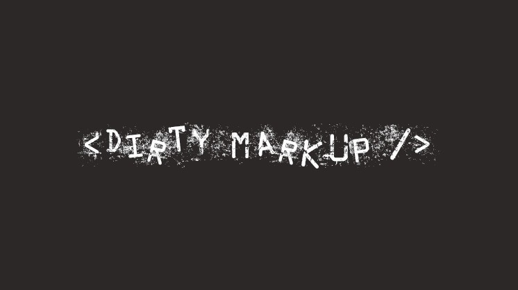Dirty Markup, le nettoyeur de code HTML, CSS et Javascript