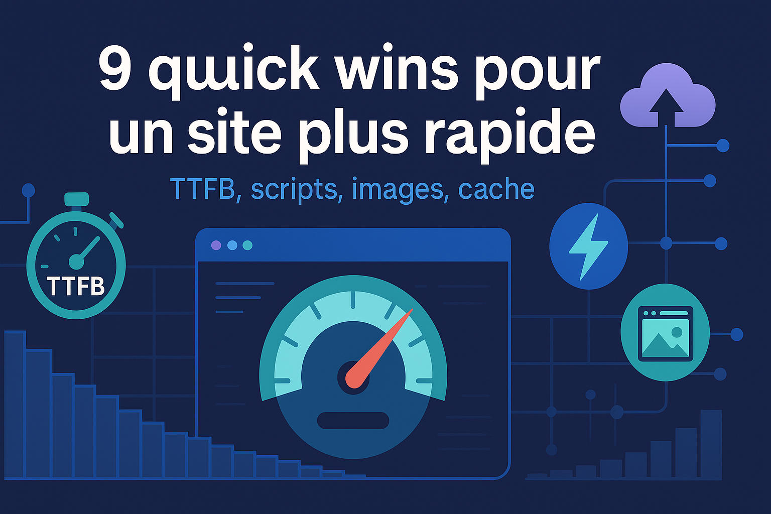 9 quick wins pour accélérer ton site (WordPress/Drupal/PrestaShop)