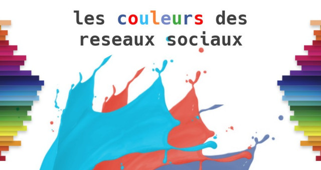 les couleurs des réseaux sociaux