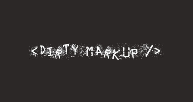 Dirty Markup, le nettoyeur de code HTML, CSS et Javascript